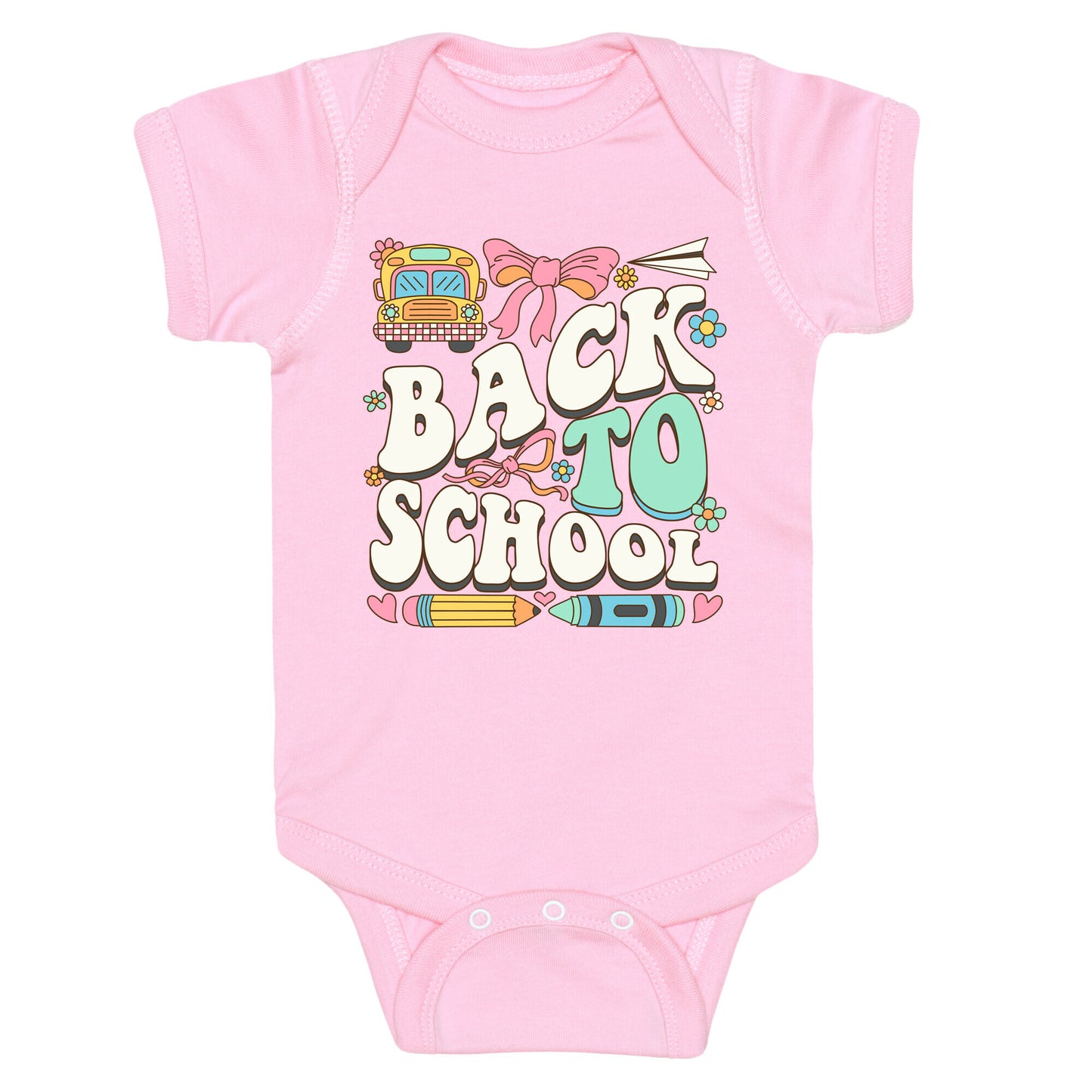 Back To School Baby One-Piece