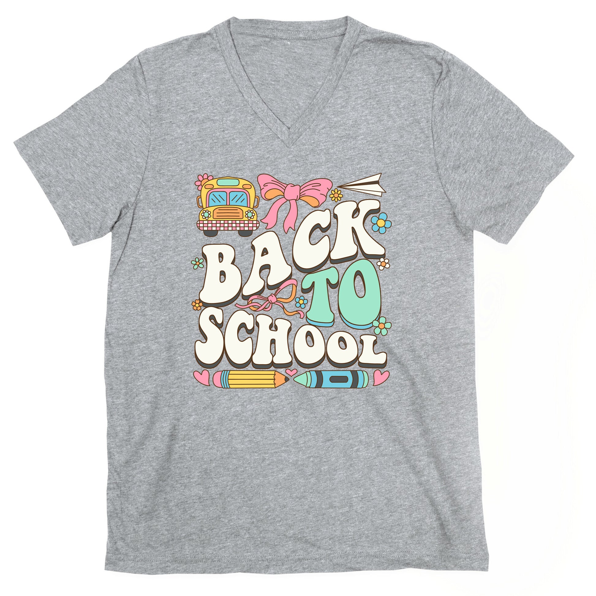 Back To School V-Neck