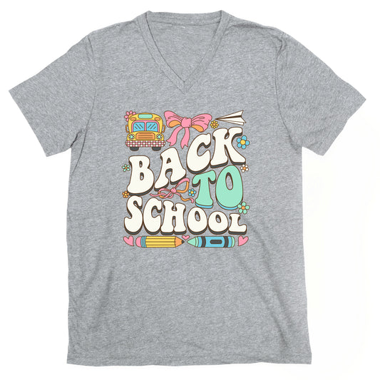 Back To School V-Neck
