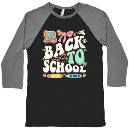 Back To School Baseball Tee