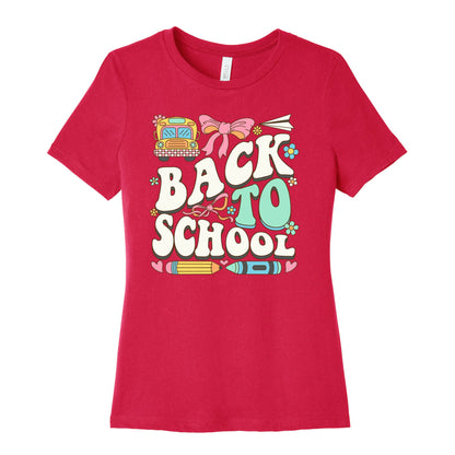 Back To School Womens Cotton Tee