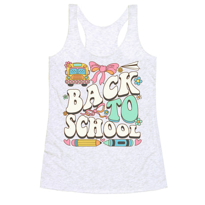 Back To School Racerback Tank