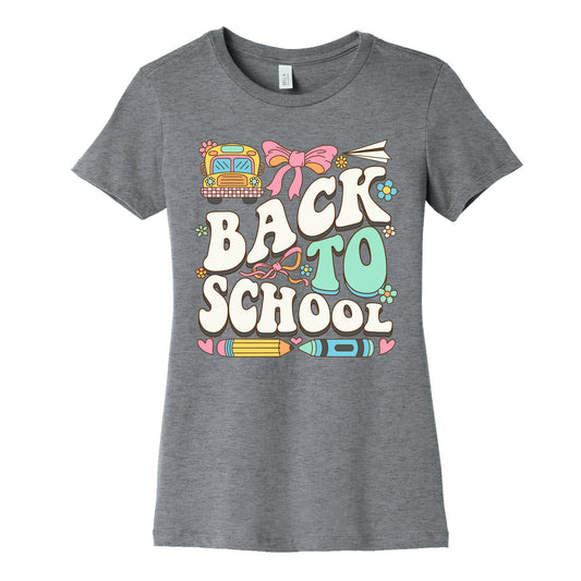 Back To School Womens Cotton Tee