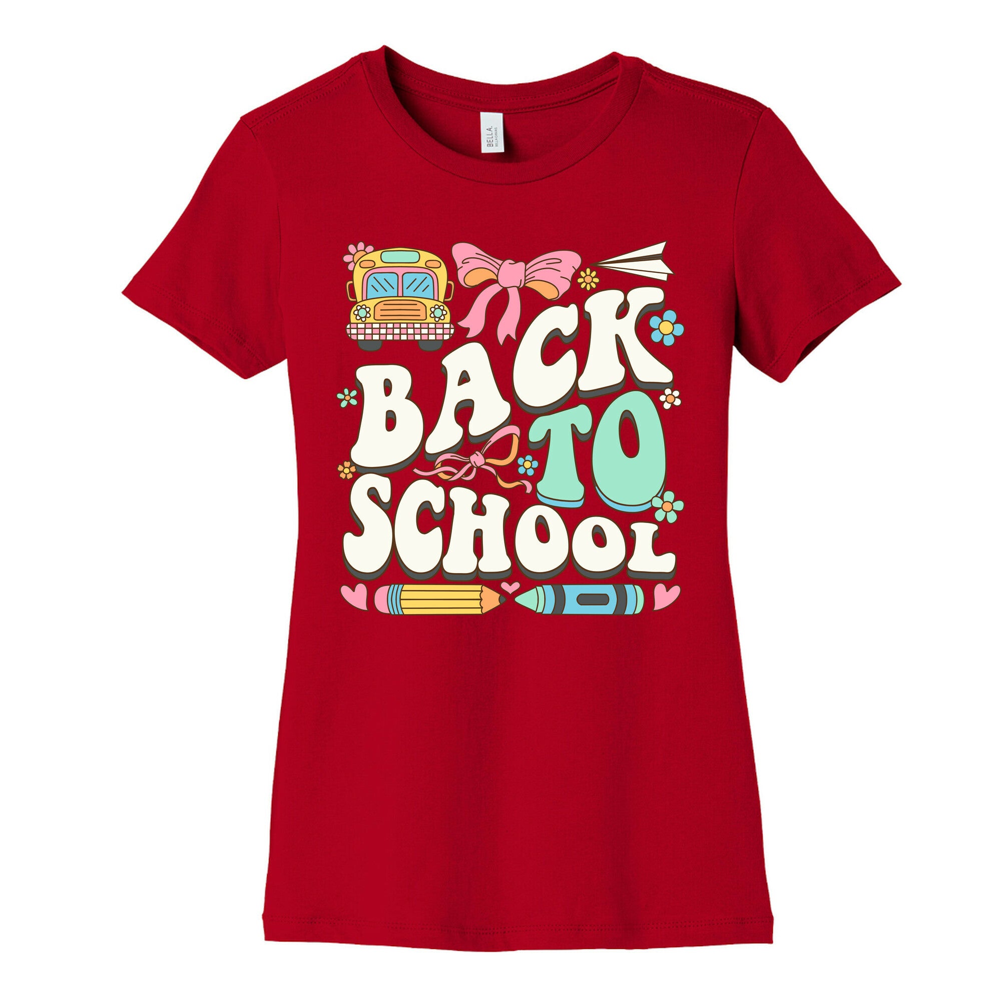 Back To School Womens Cotton Tee