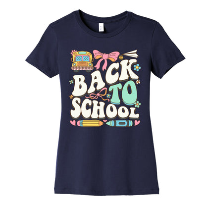 Back To School Womens Cotton Tee