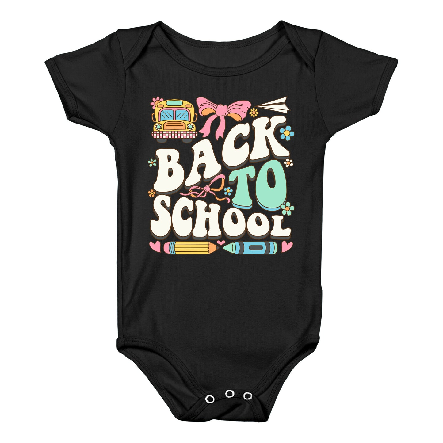 Back To School Baby One-Piece