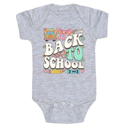 Back To School Baby One-Piece