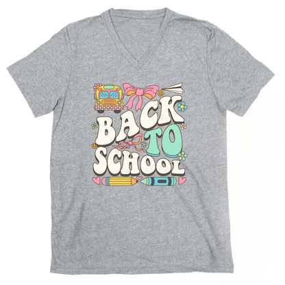 Back To School V-Neck