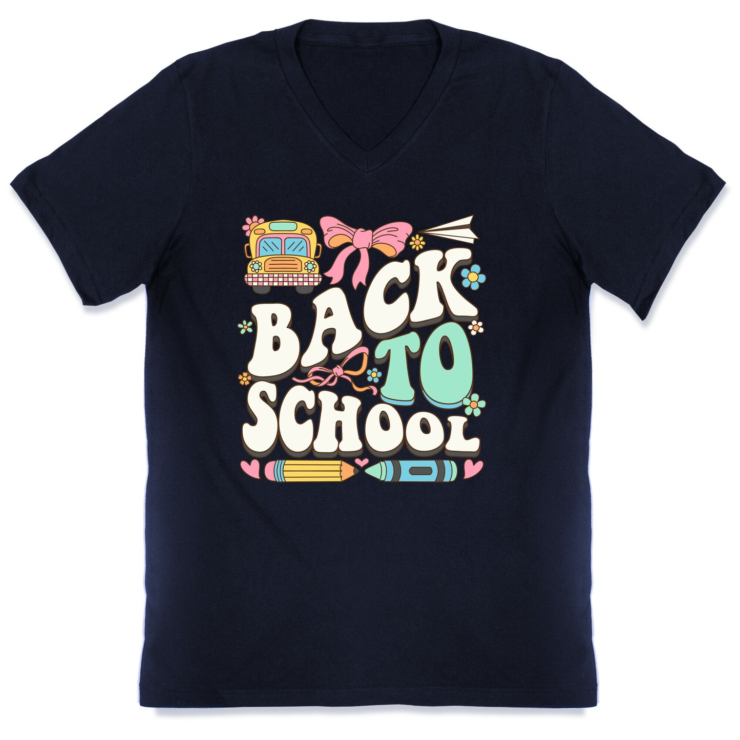 Back To School V-Neck