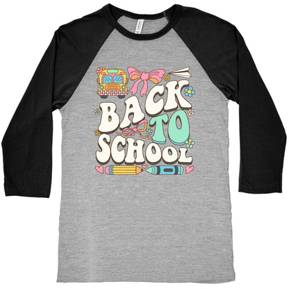 Back To School Baseball Tee