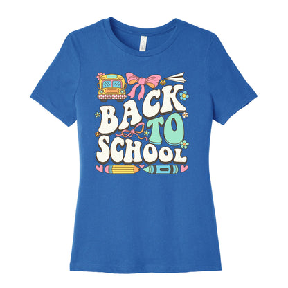 Back To School Womens Cotton Tee