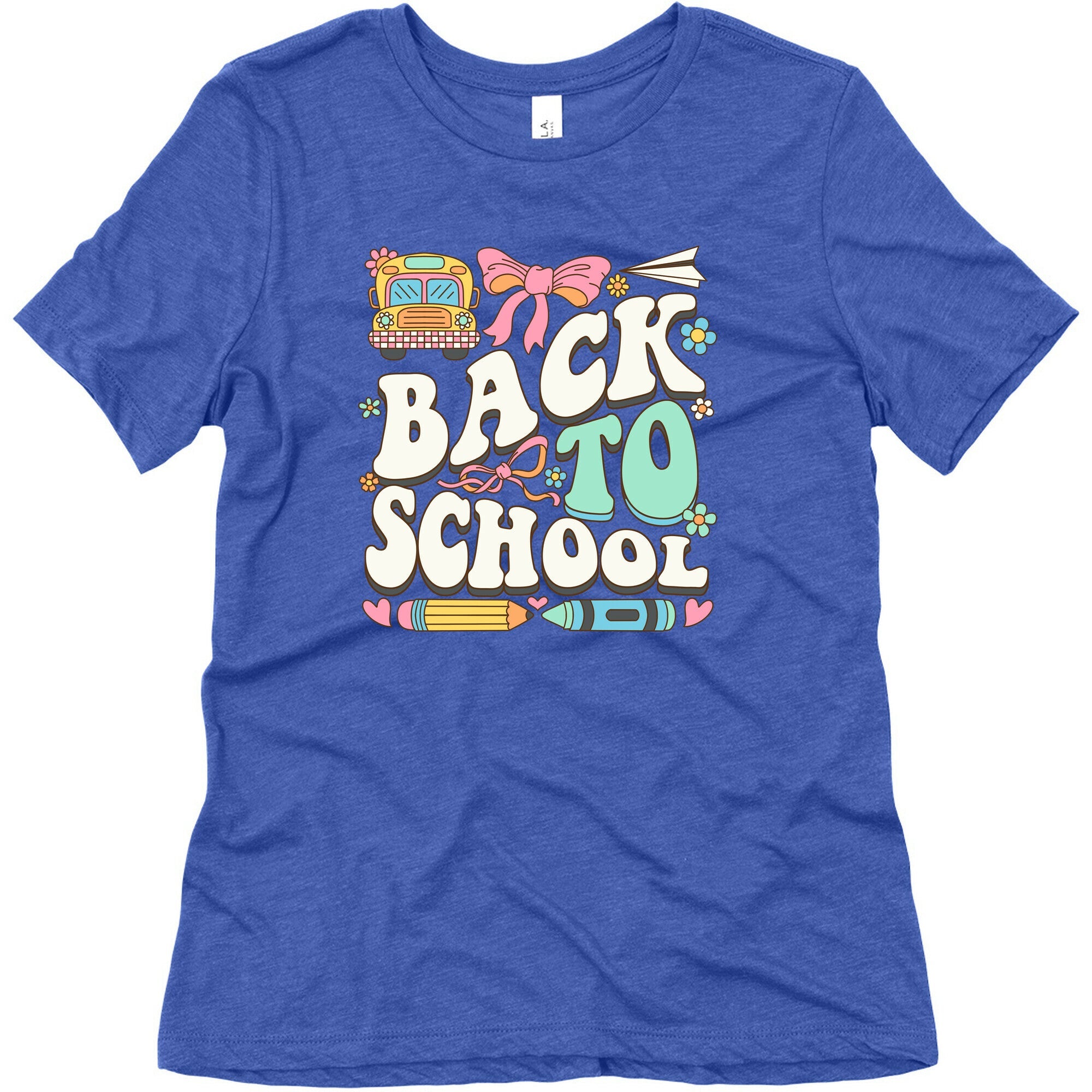 Back To School Womens Triblend Tee