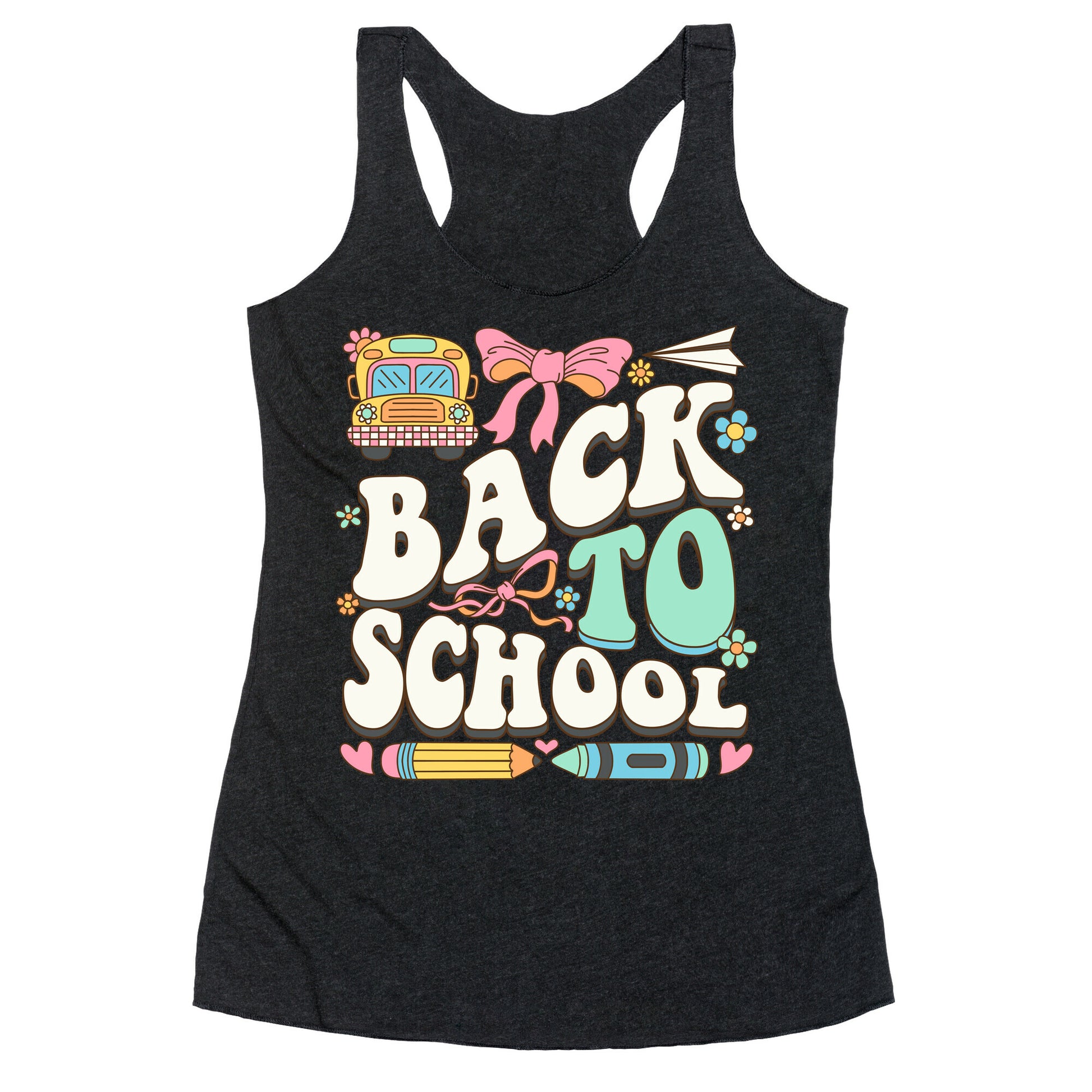 Back To School Racerback Tank