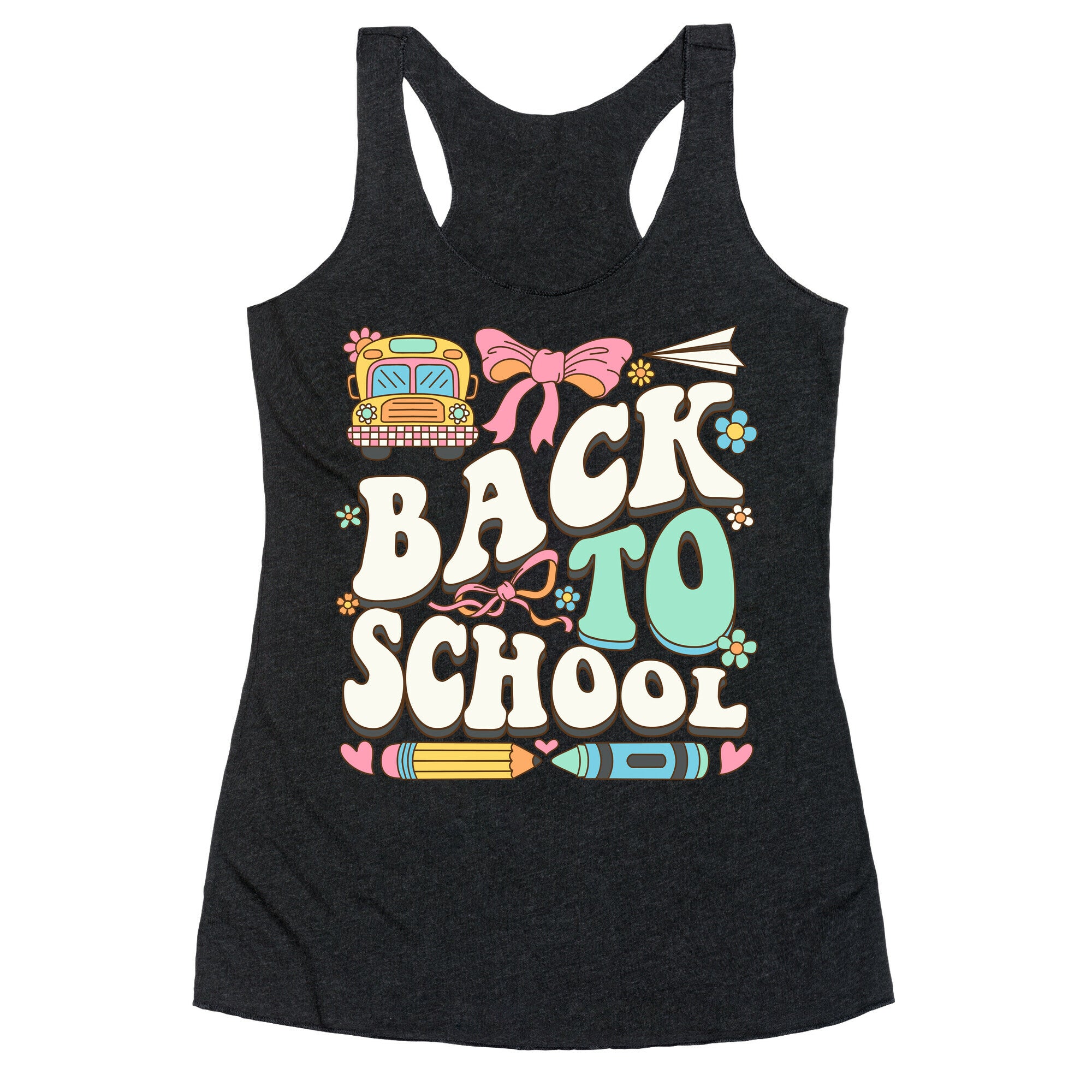 Back To School Racerback Tank