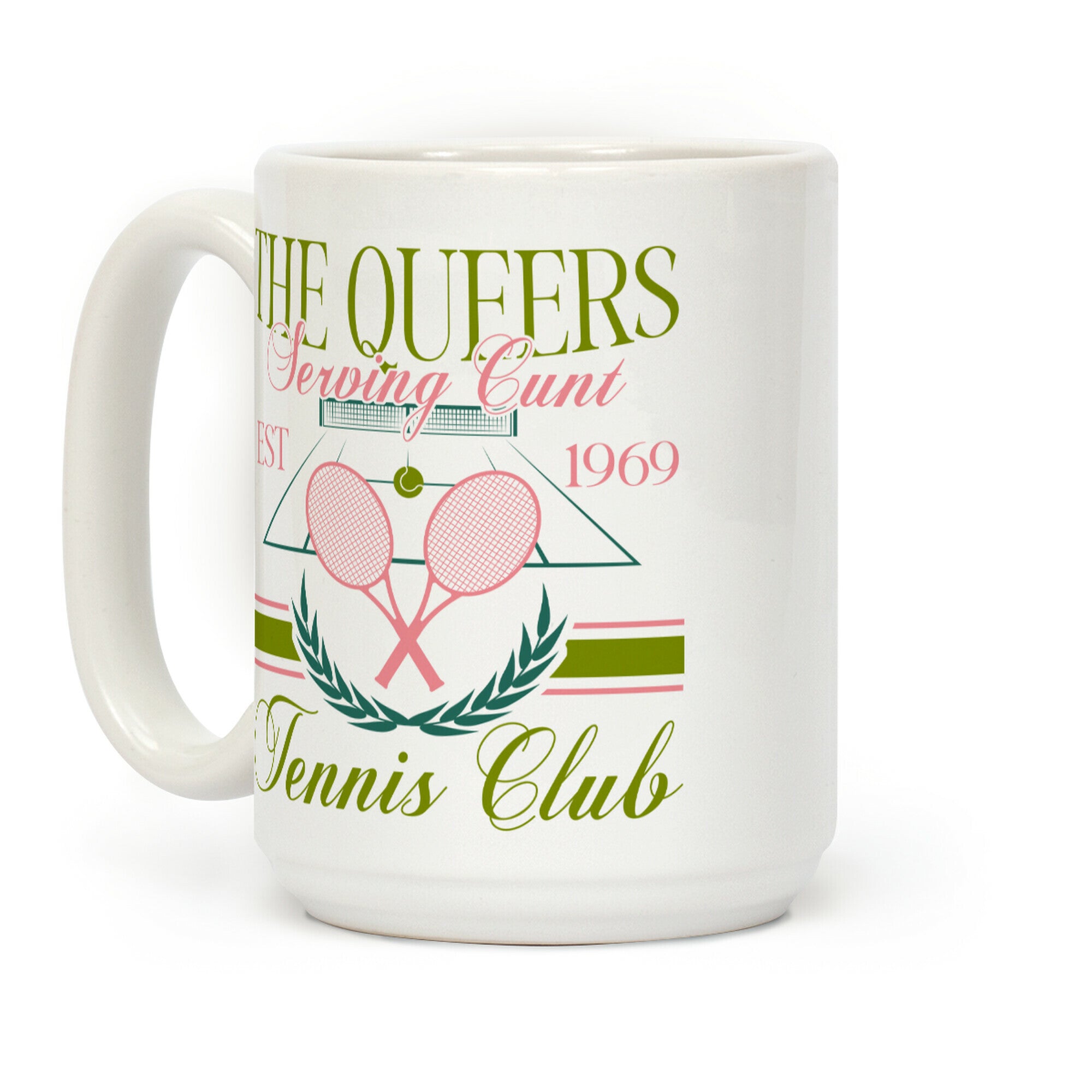 The Queers Tennis Club Coffee Mug