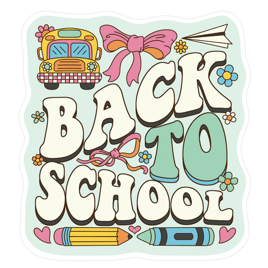 Back To School Sticker