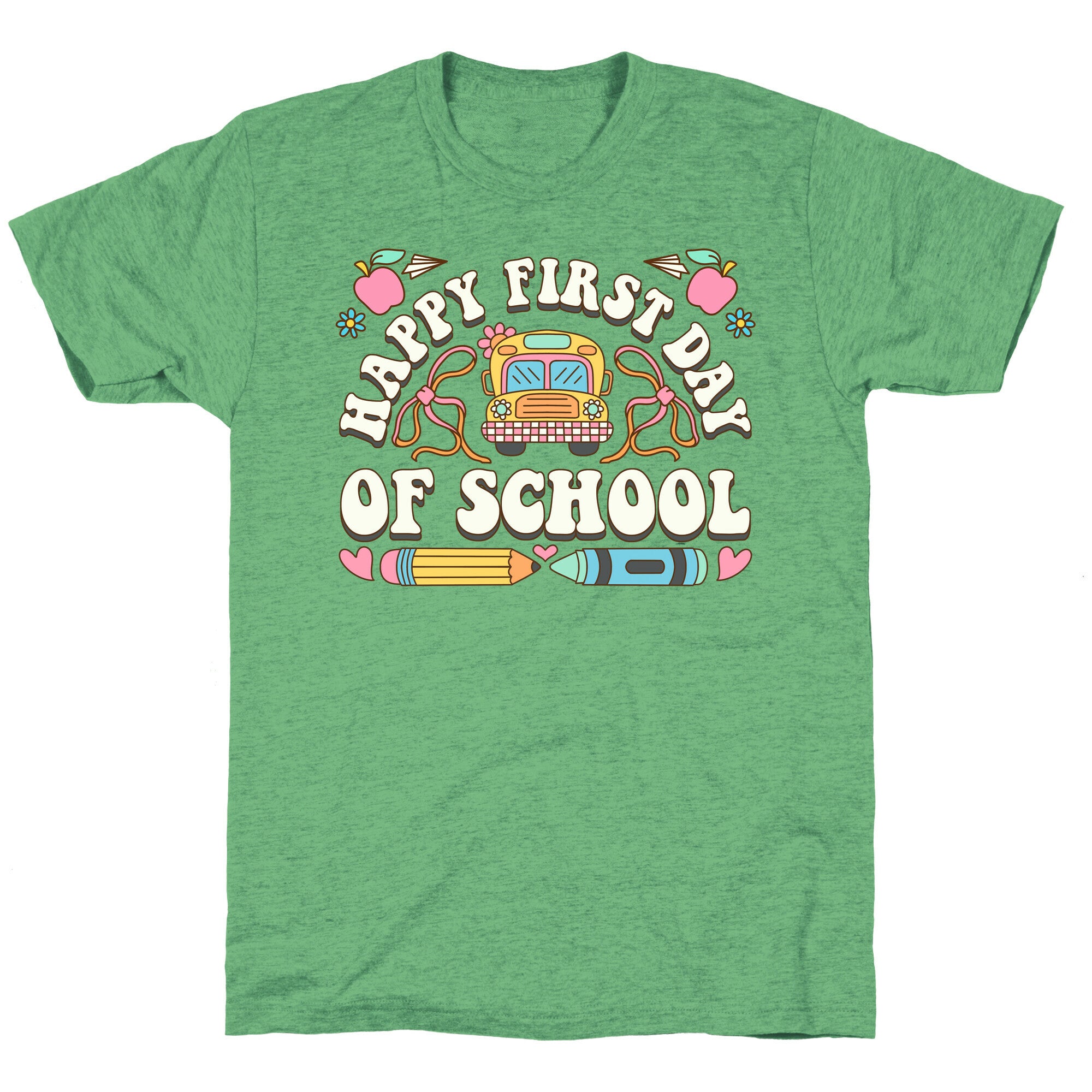 Happy First Day Of School Unisex Triblend Tee