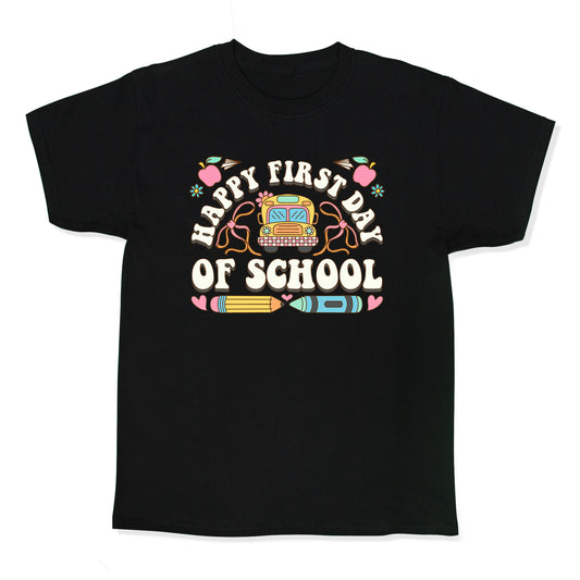 Happy First Day Of School Kids Tee