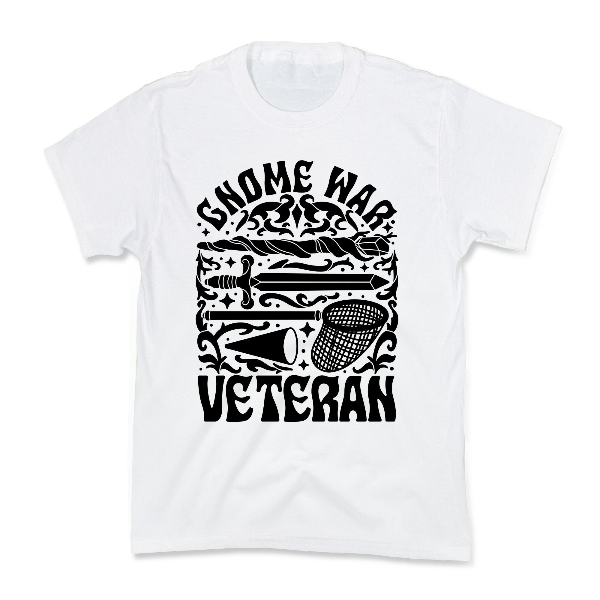 Gnome War Veteran Kids Tee