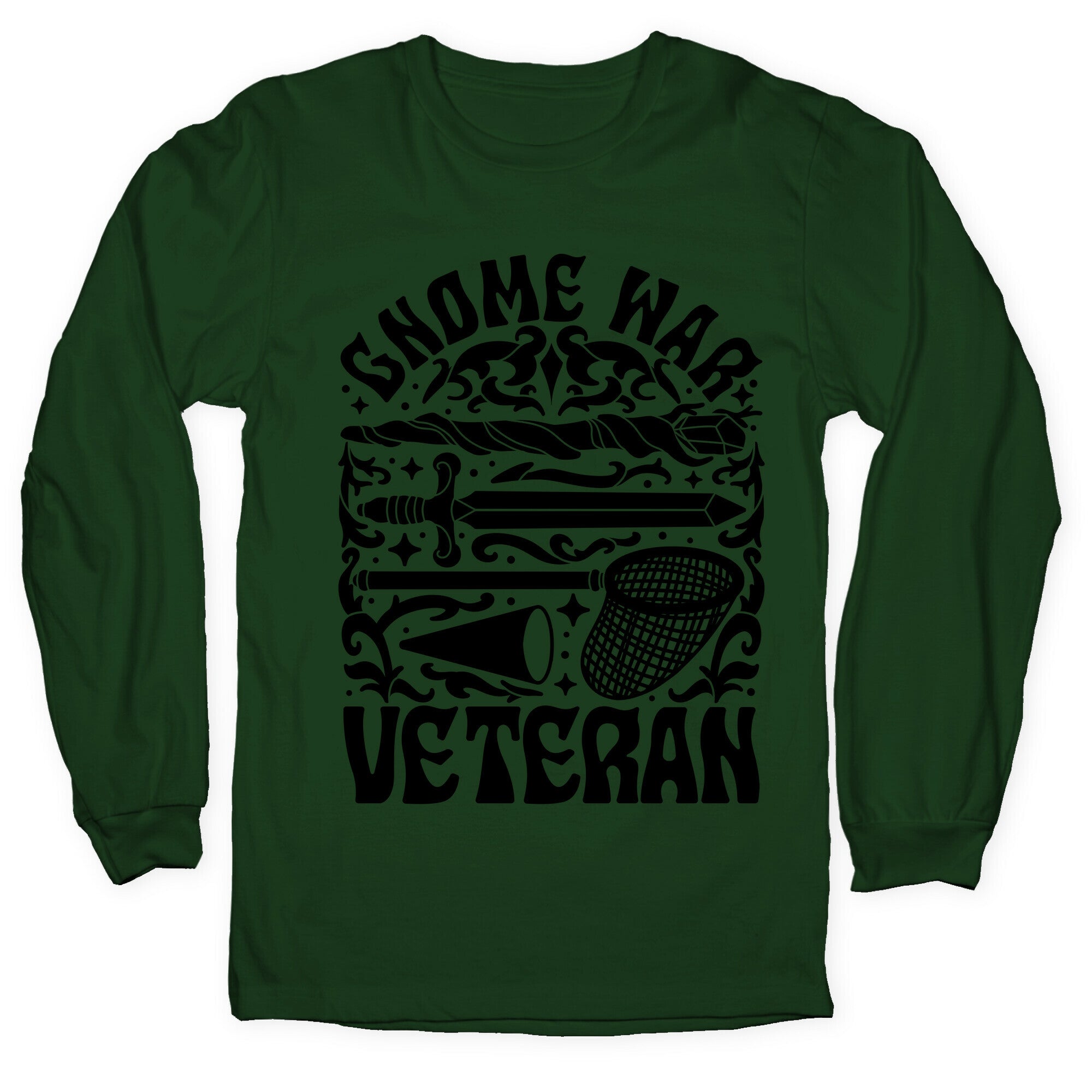 Gnome War Veteran Longsleeve Tee
