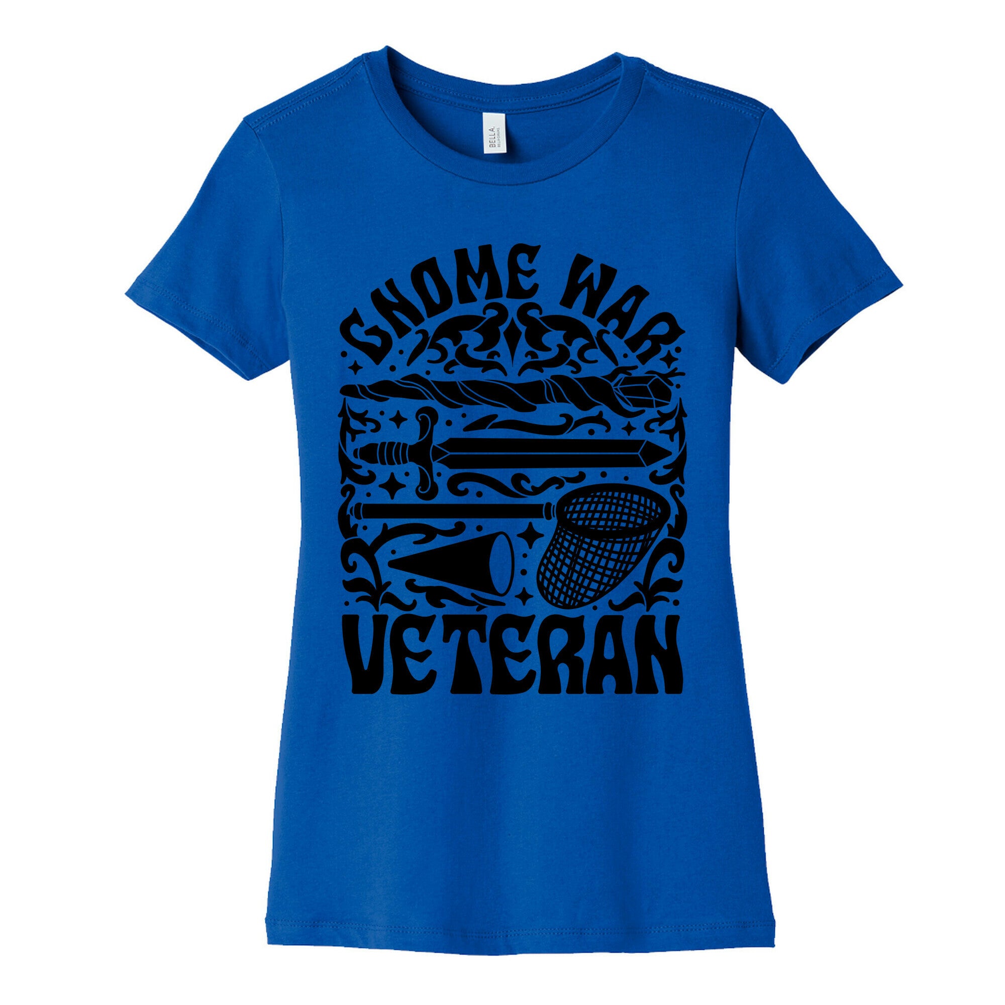 Gnome War Veteran Womens Cotton Tee