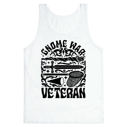 Gnome War Veteran Tank Top