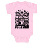 Gnome War Veteran Baby One-Piece