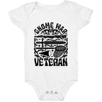 Gnome War Veteran Baby One-Piece