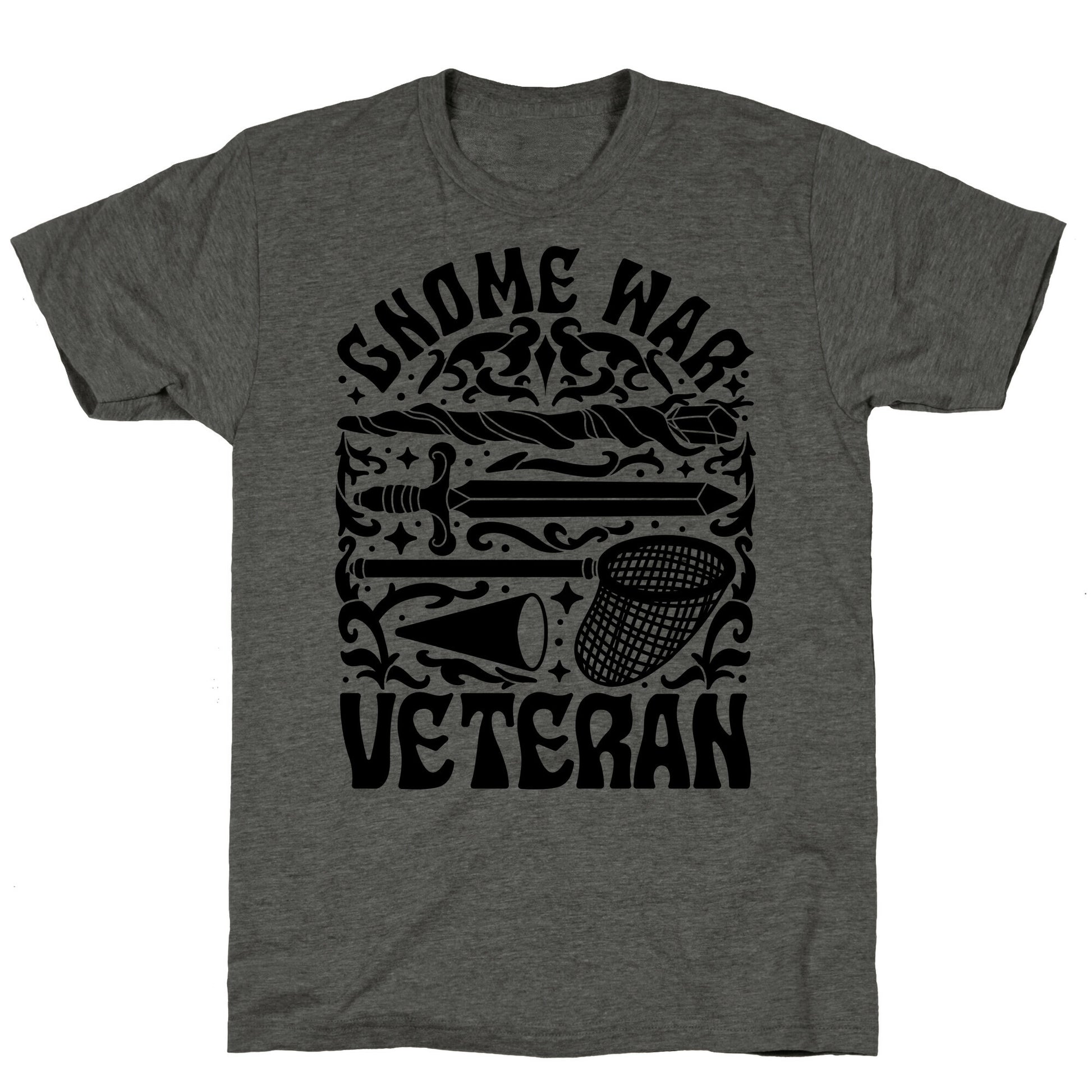 Gnome War Veteran Unisex Triblend Tee