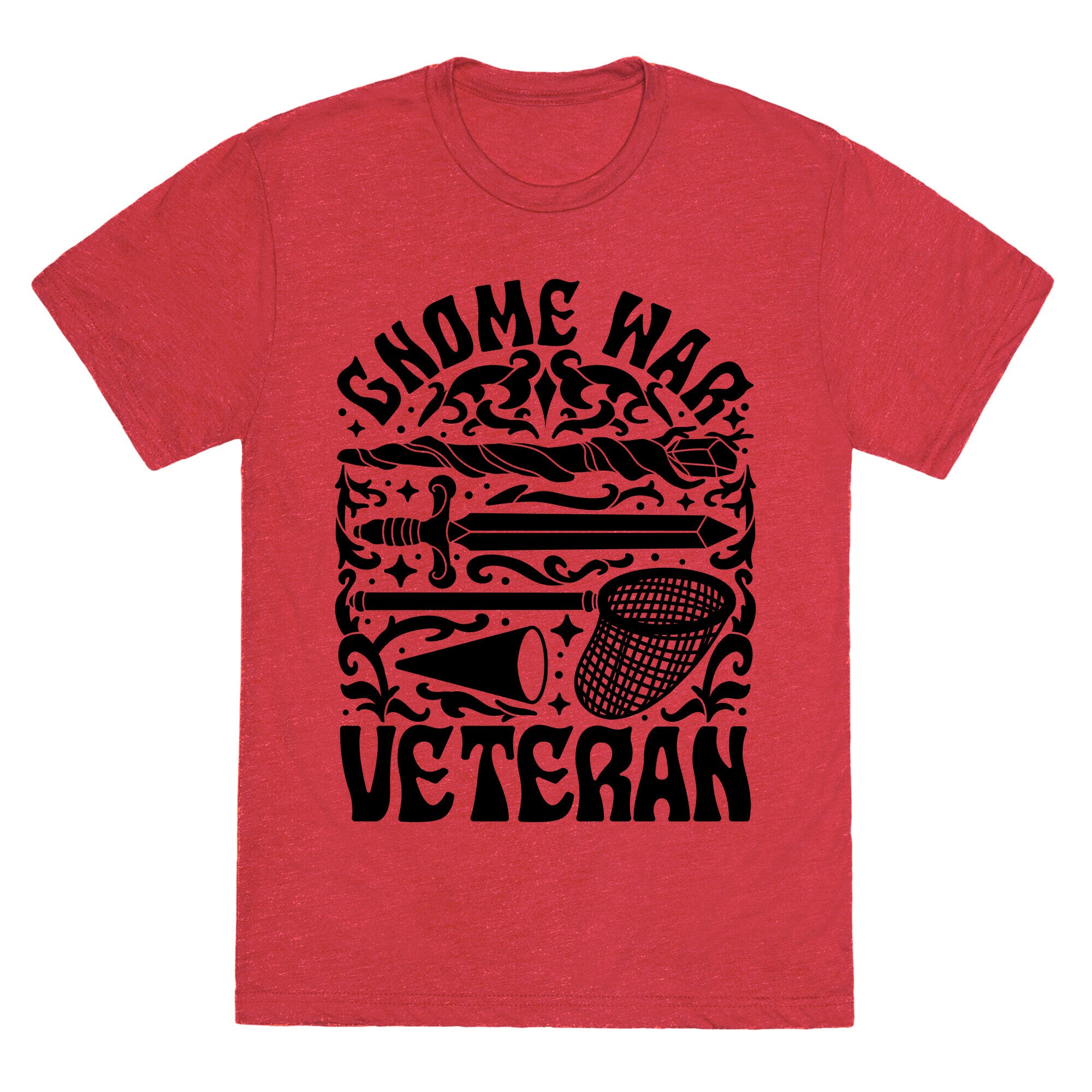 Gnome War Veteran Unisex Triblend Tee