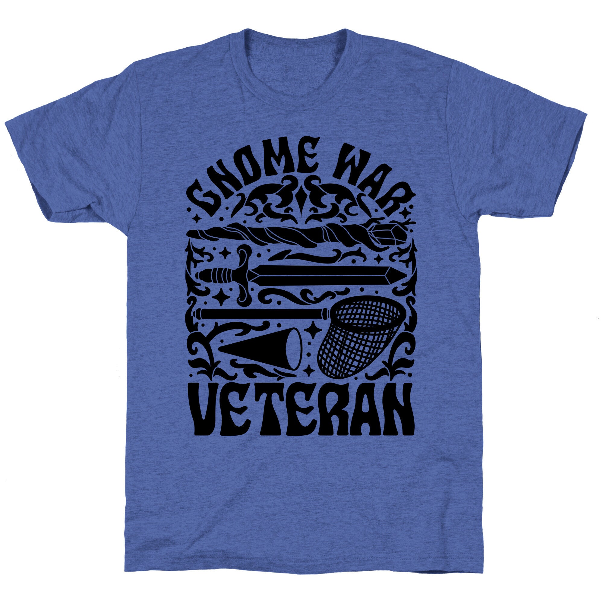 Gnome War Veteran Unisex Triblend Tee