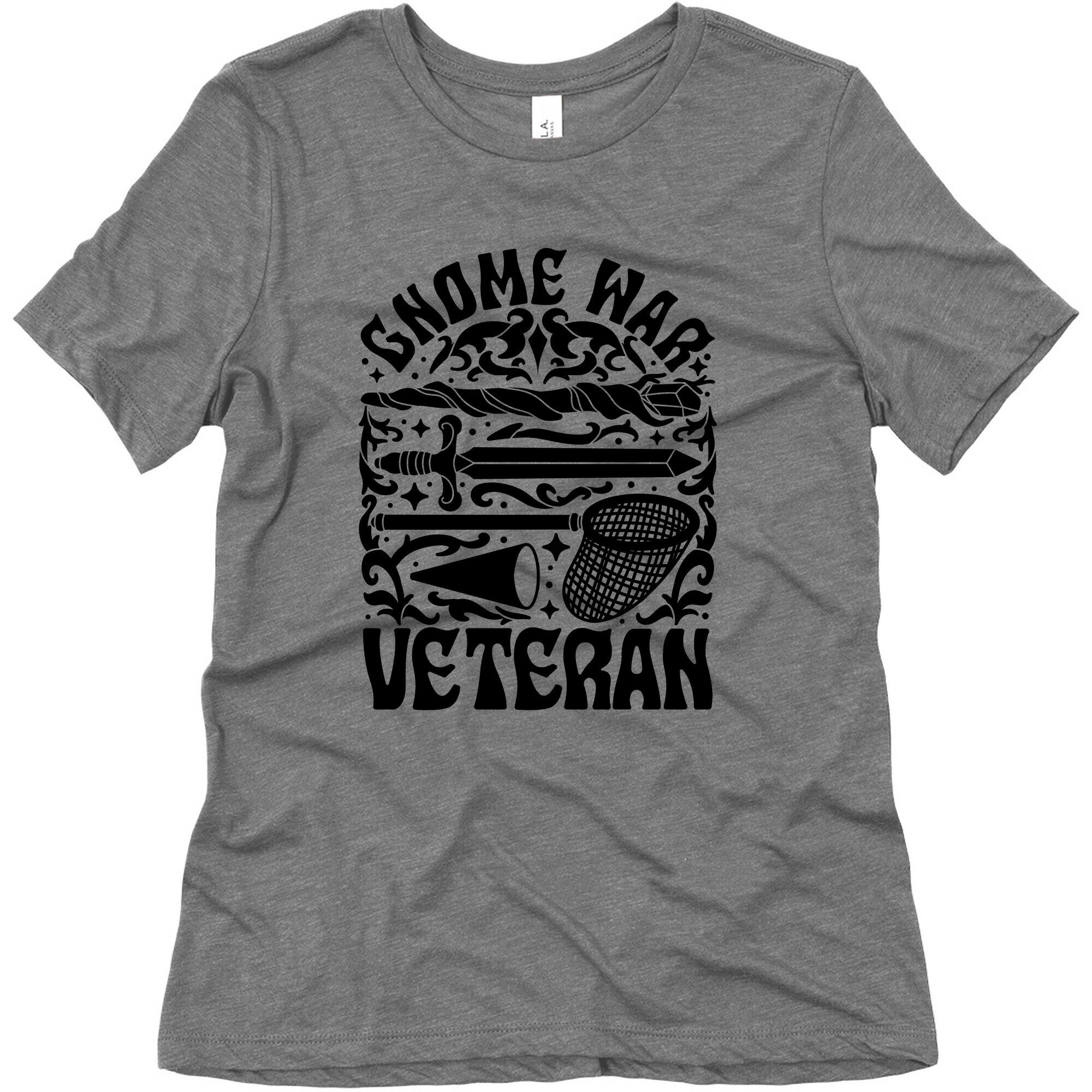 Gnome War Veteran Womens Triblend Tee