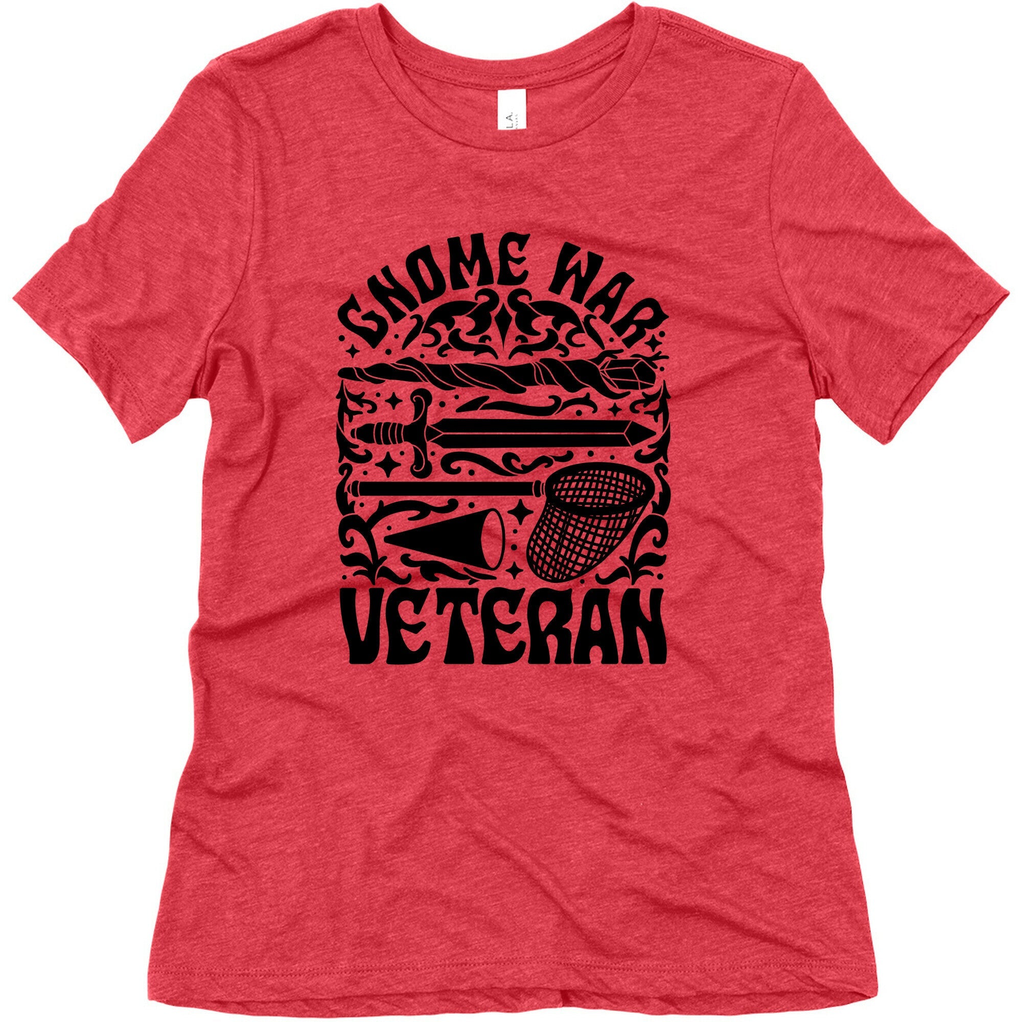 Gnome War Veteran Womens Triblend Tee