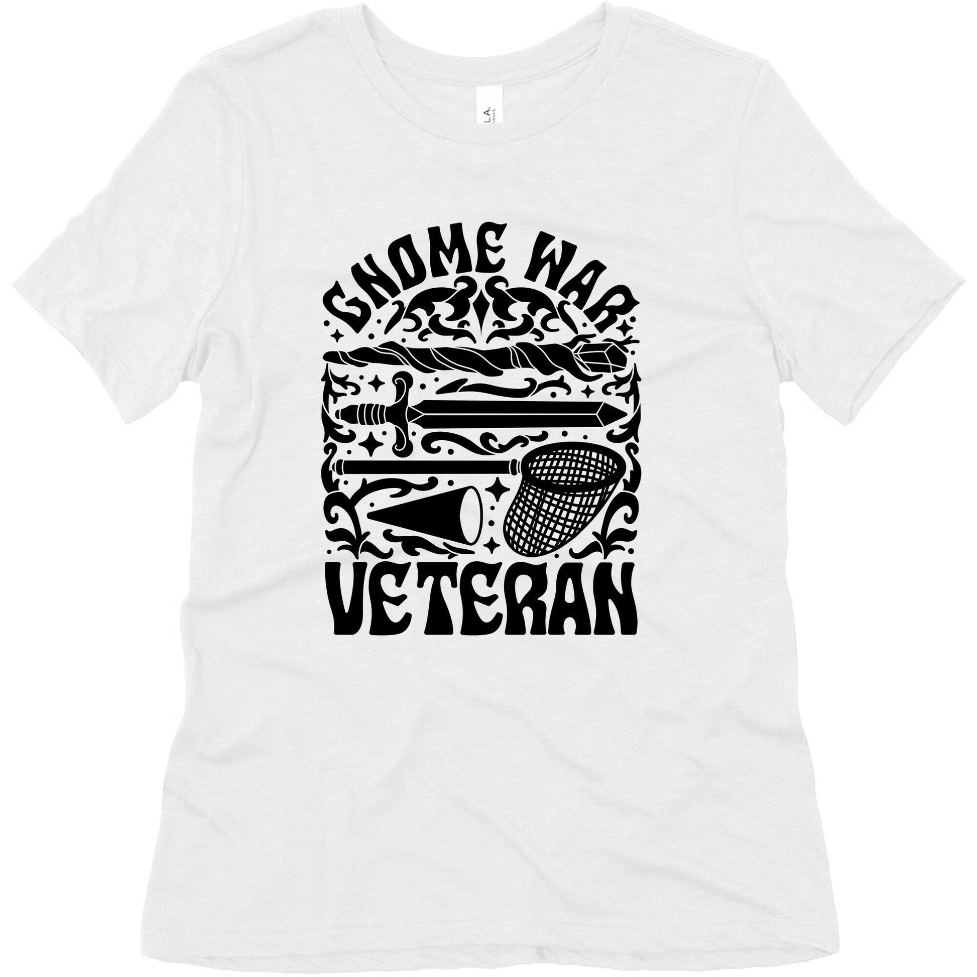 Gnome War Veteran Womens Triblend Tee