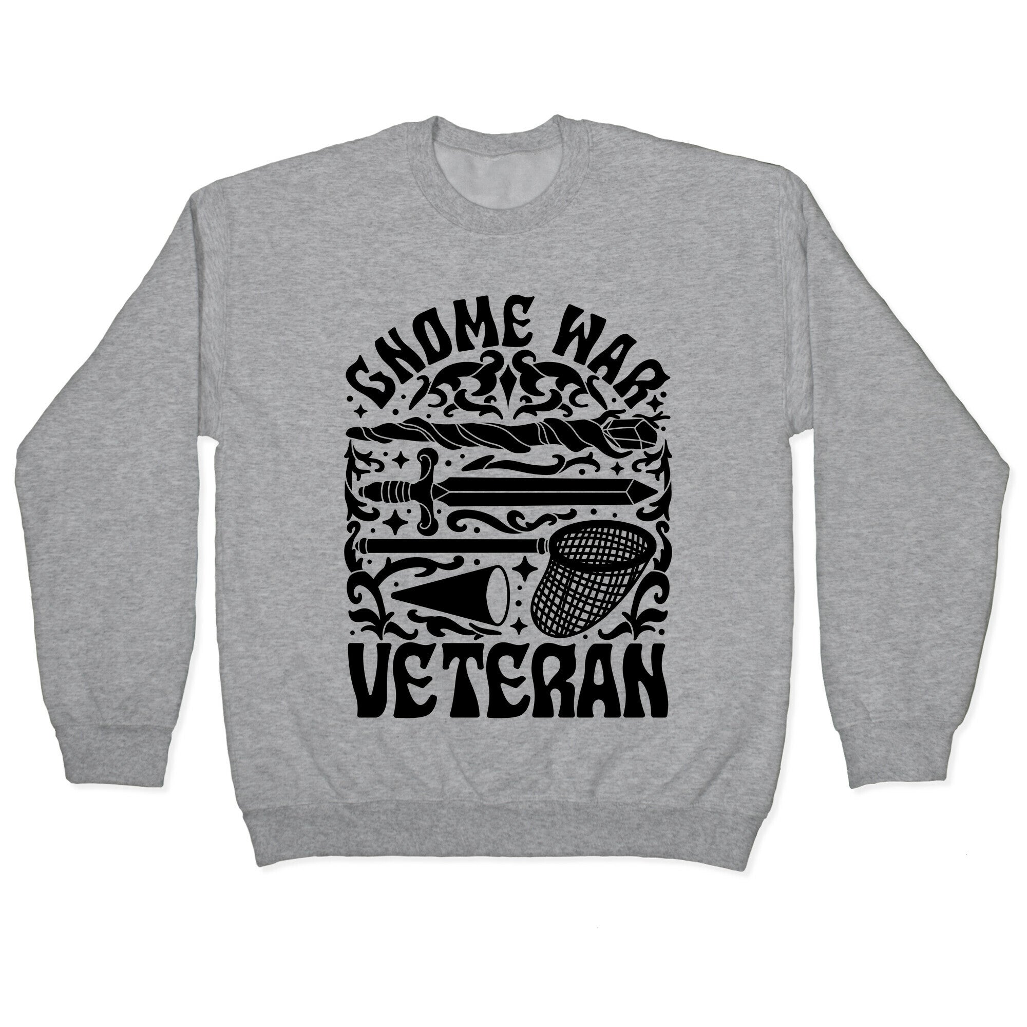Gnome War Veteran Crewneck Sweatshirt