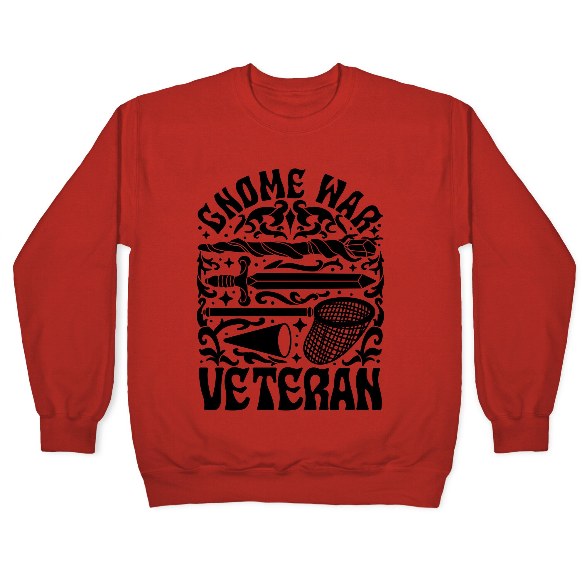 Gnome War Veteran Crewneck Sweatshirt