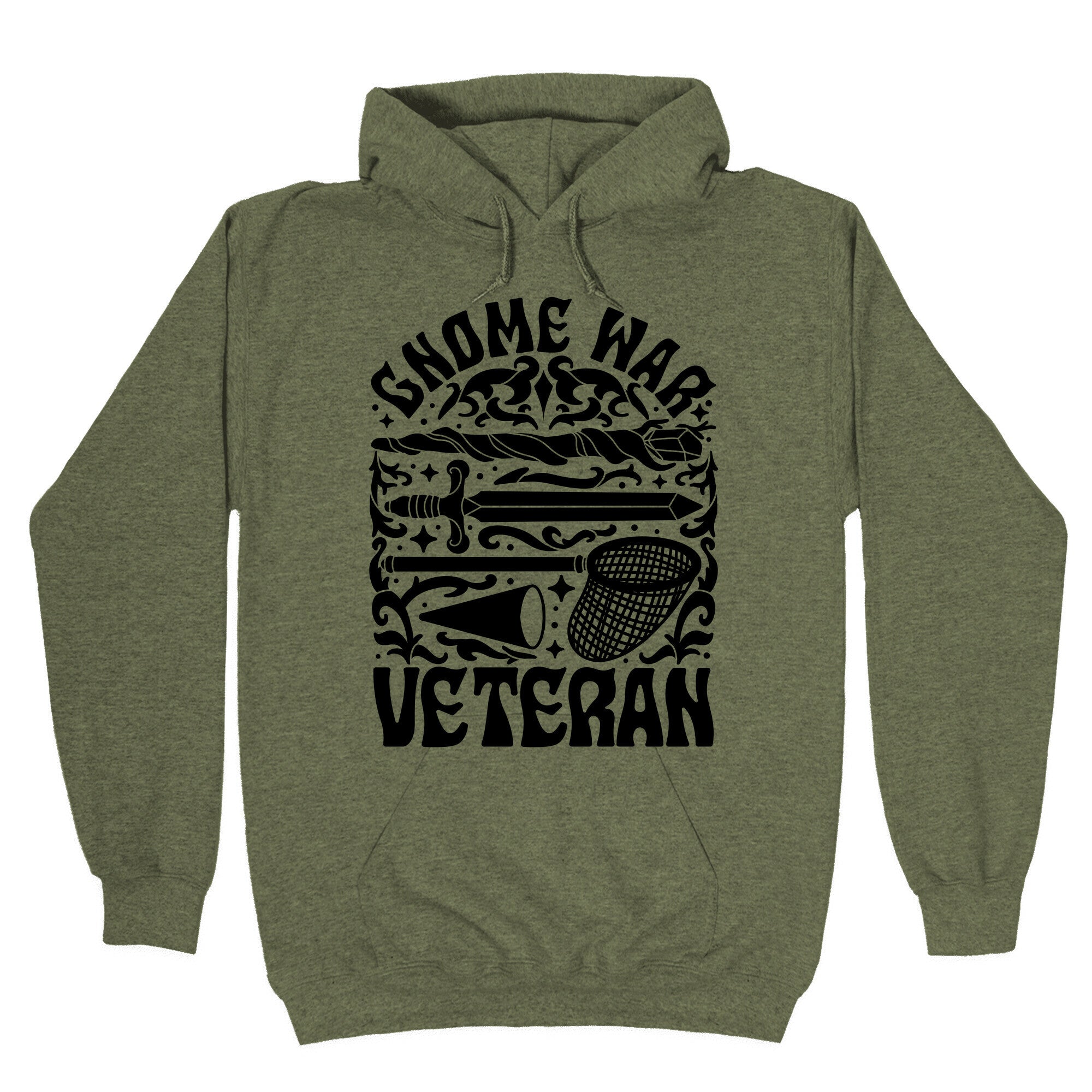Gnome War Veteran Hoodie