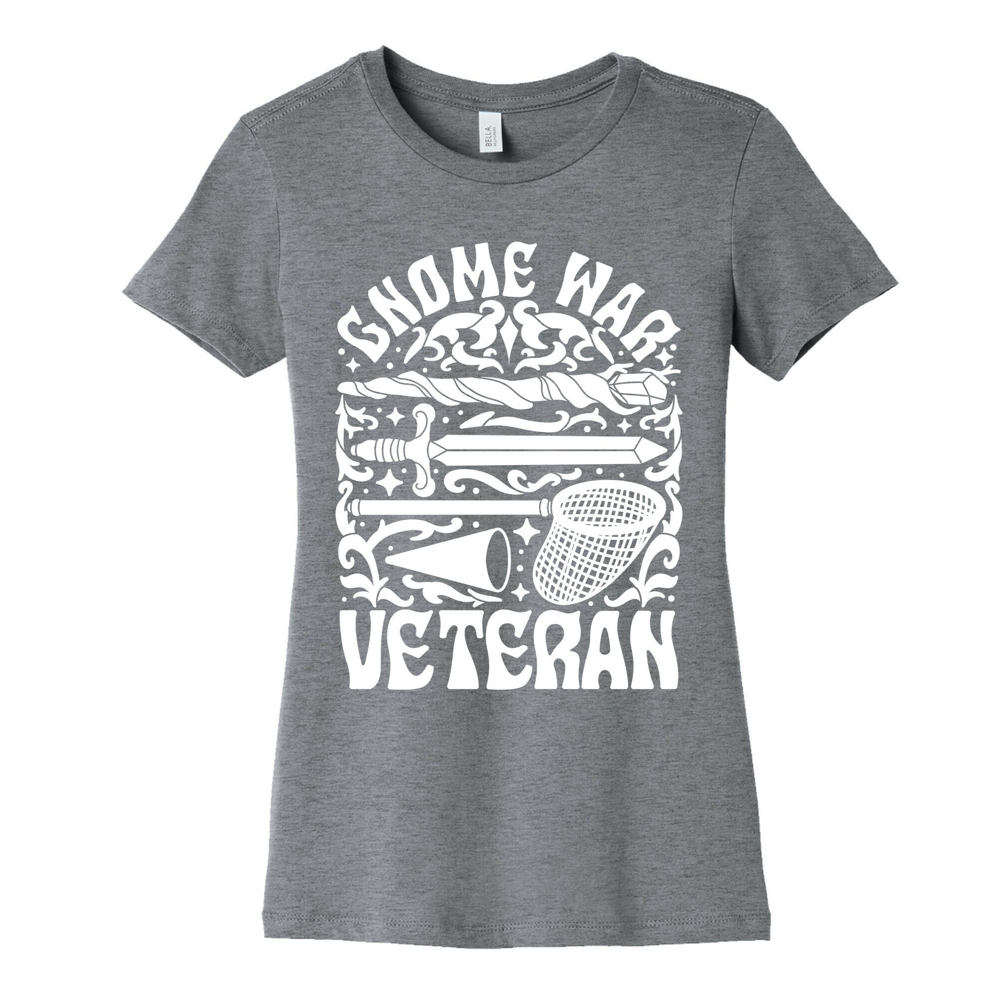 Gnome War Veteran Womens Cotton Tee