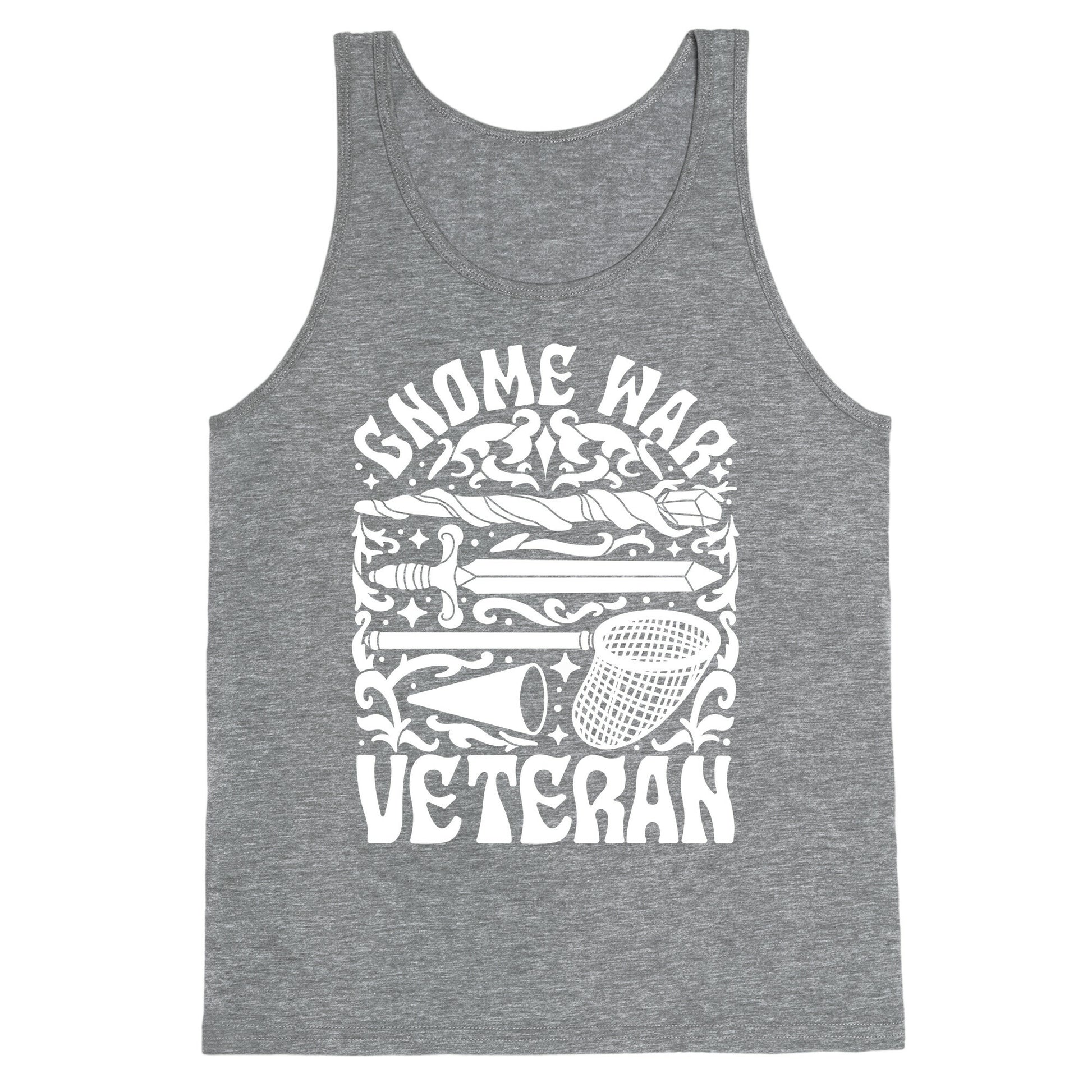 Gnome War Veteran Tank Top