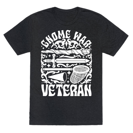 Gnome War Veteran Unisex Triblend Tee