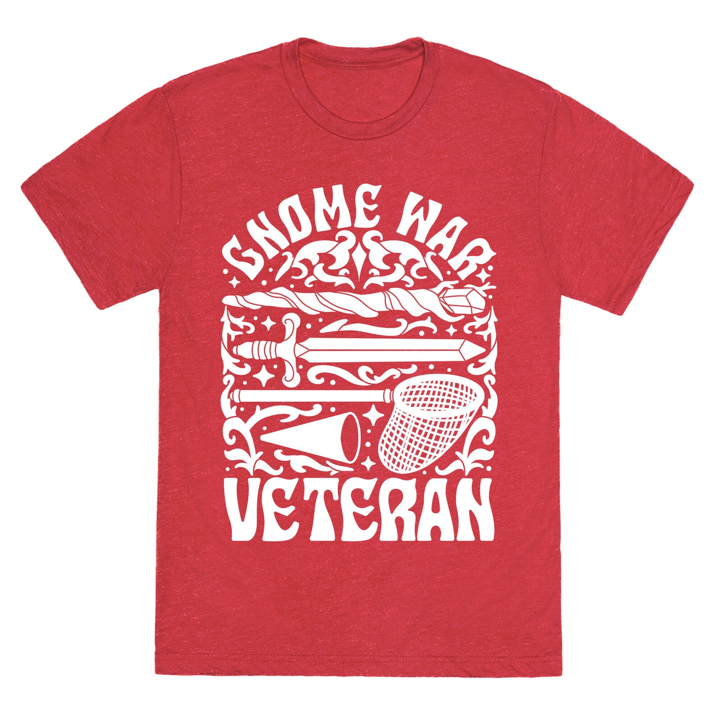 Gnome War Veteran Unisex Triblend Tee