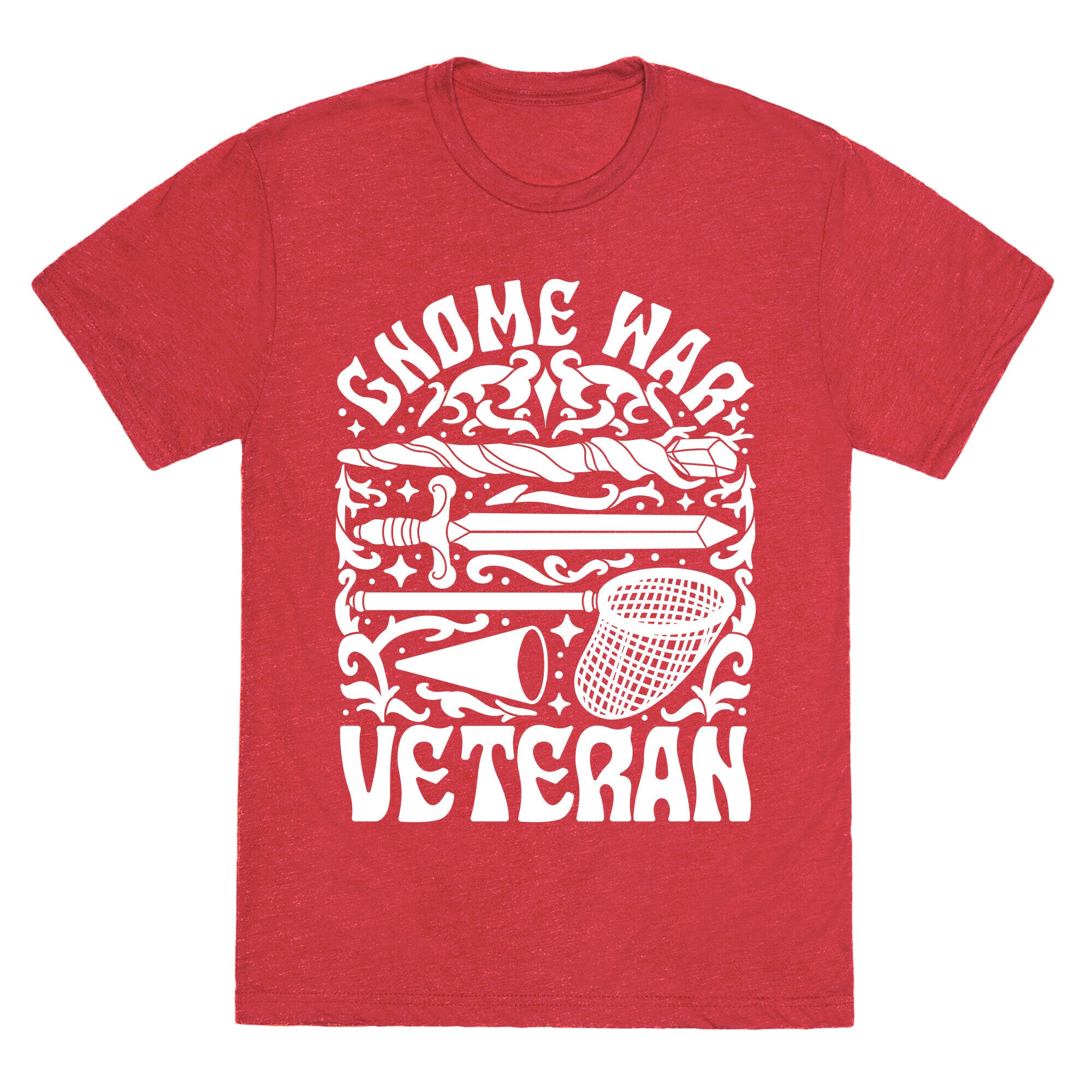 Gnome War Veteran Unisex Triblend Tee