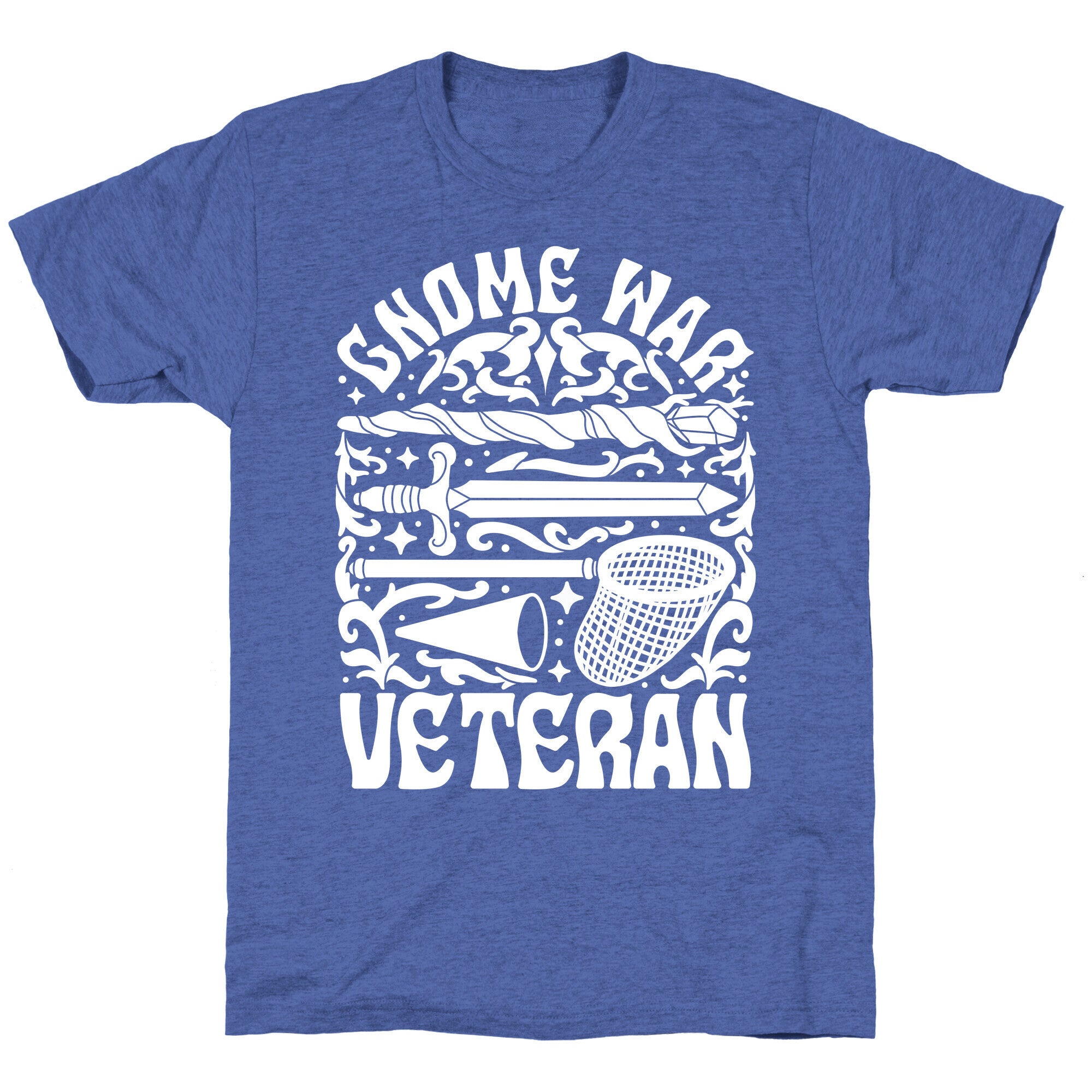 Gnome War Veteran Unisex Triblend Tee