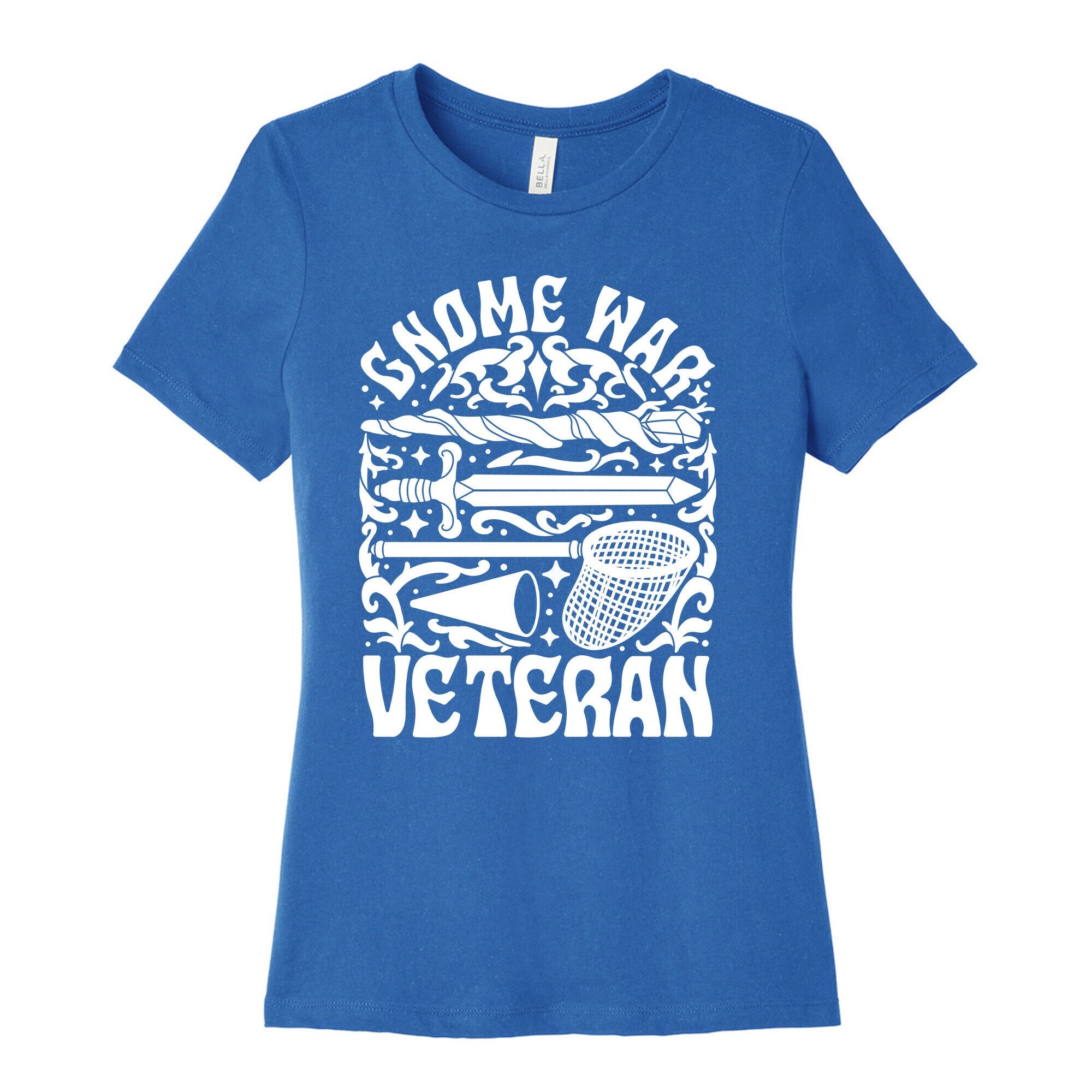 Gnome War Veteran Womens Cotton Tee