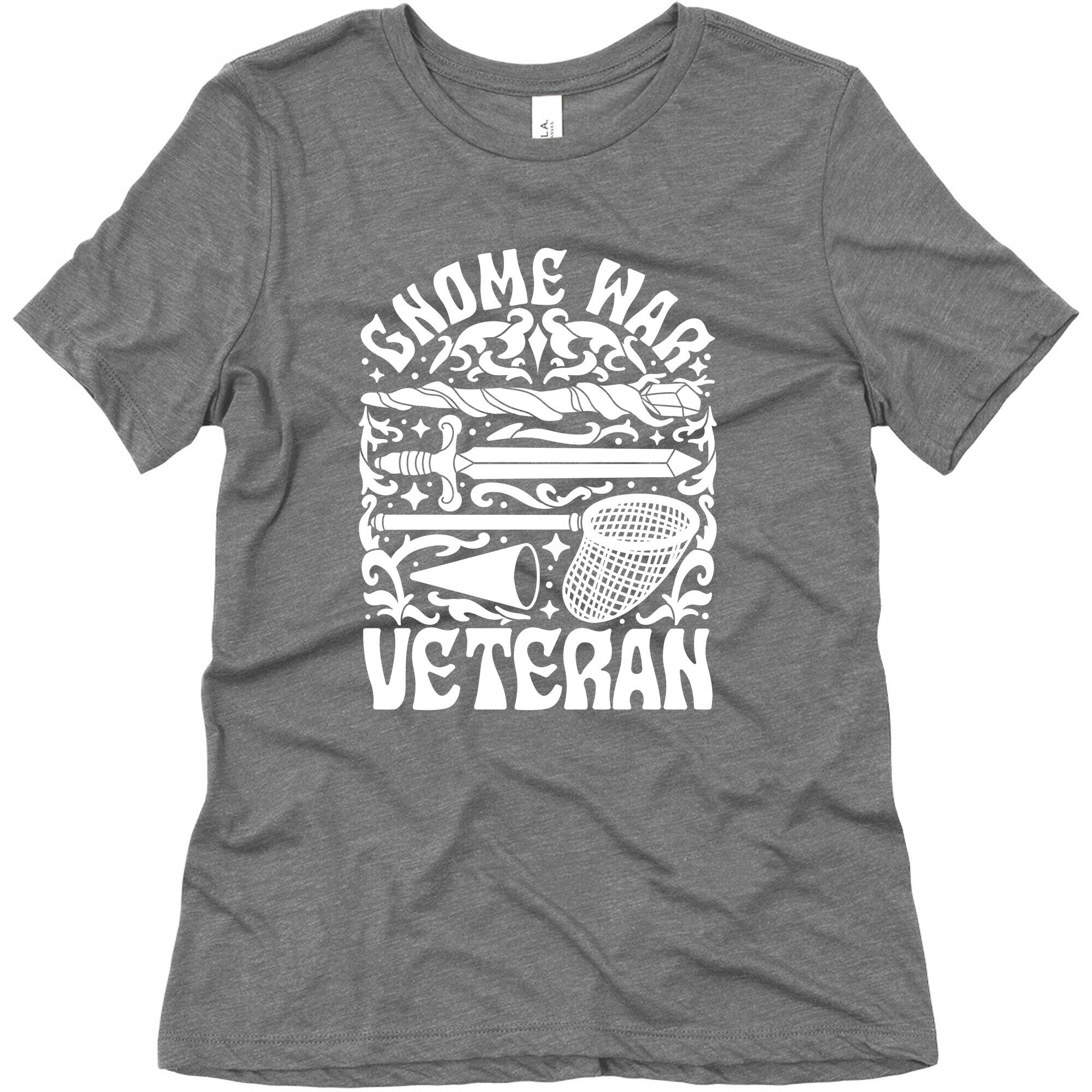 Gnome War Veteran Womens Triblend Tee
