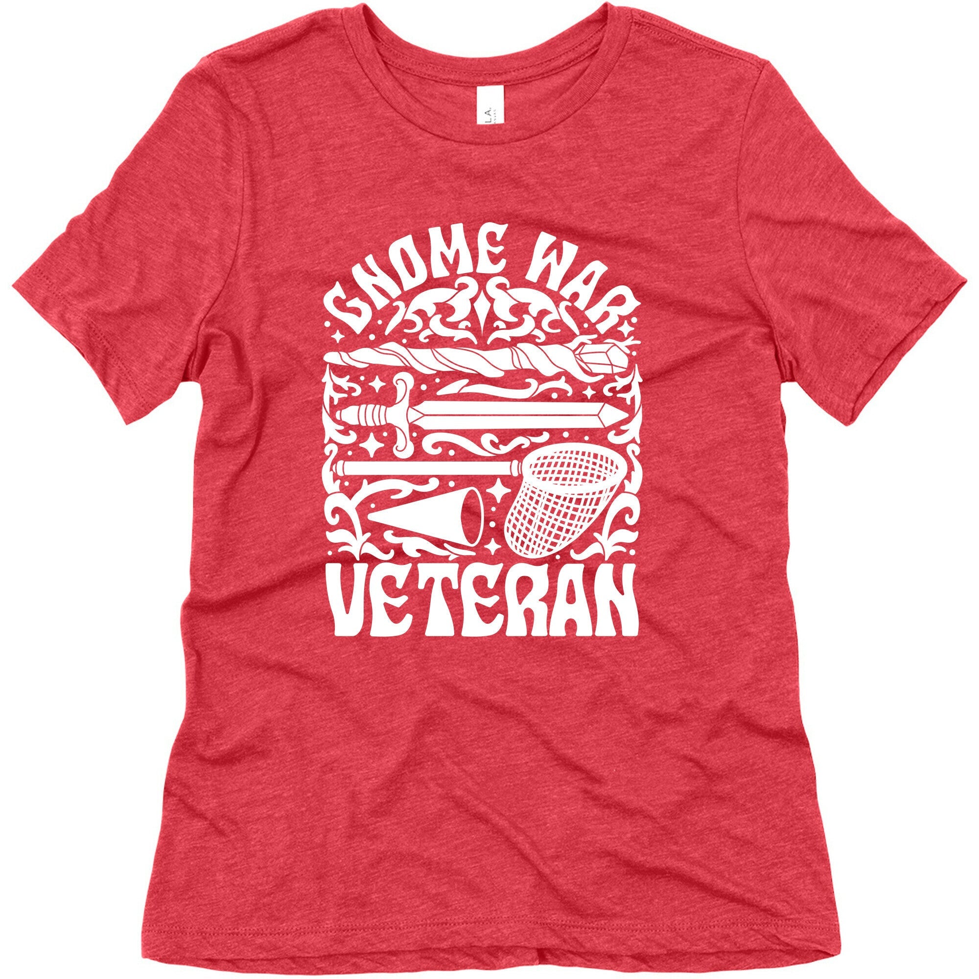 Gnome War Veteran Womens Triblend Tee