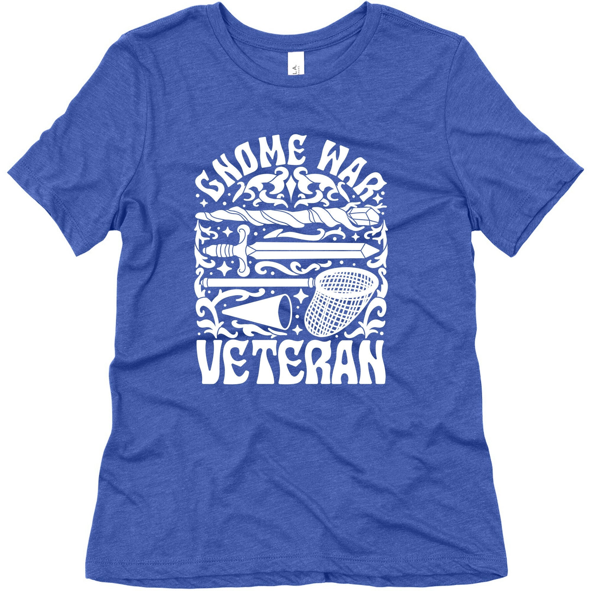 Gnome War Veteran Womens Triblend Tee