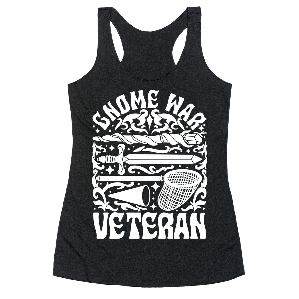 Gnome War Veteran Racerback Tank