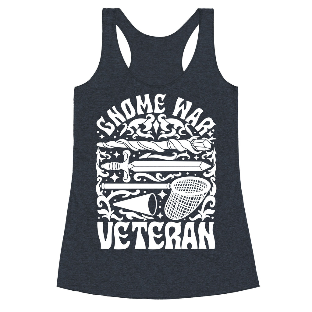 Gnome War Veteran Racerback Tank