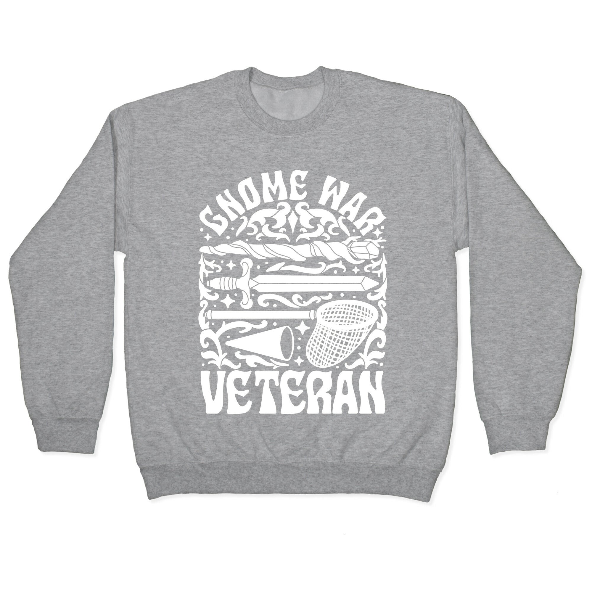 Gnome War Veteran Crewneck Sweatshirt